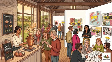 Café éphémère : chai chai garam chai