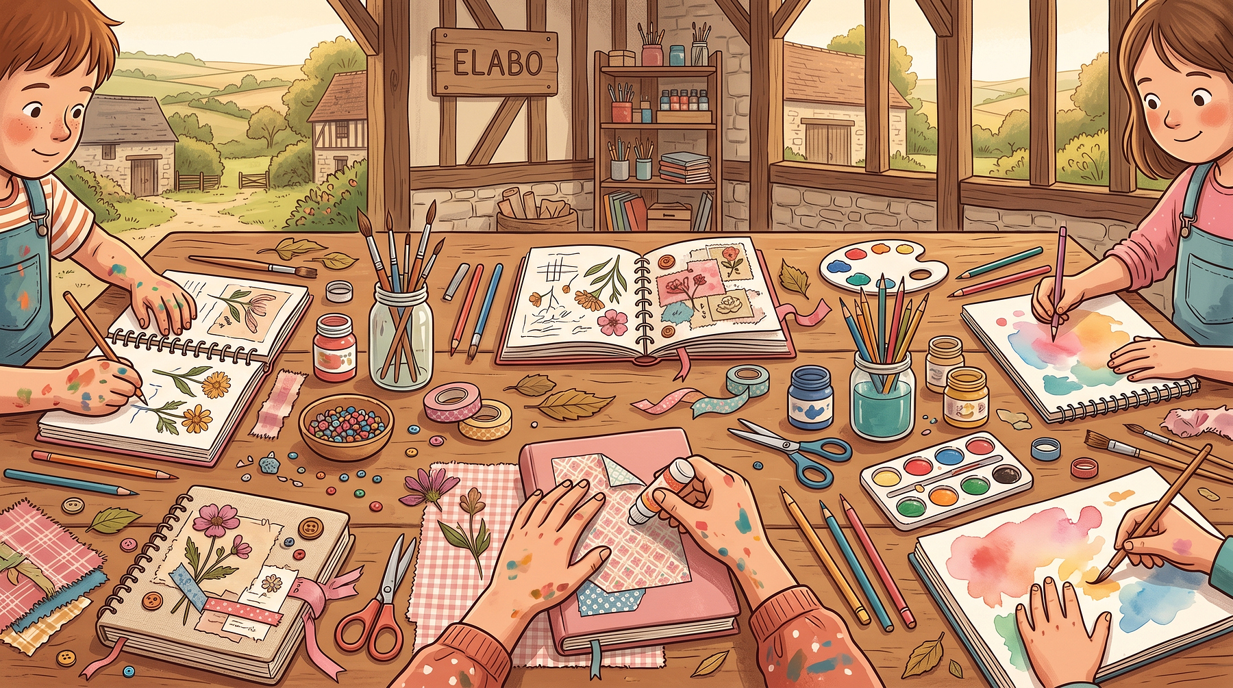 Atelier Carnet Créatif