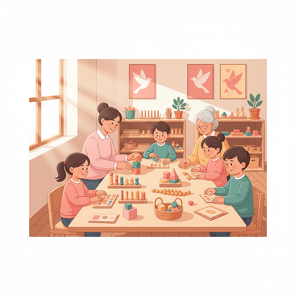 Atelier Montessori pour tous les âges (3 à 100 ans)