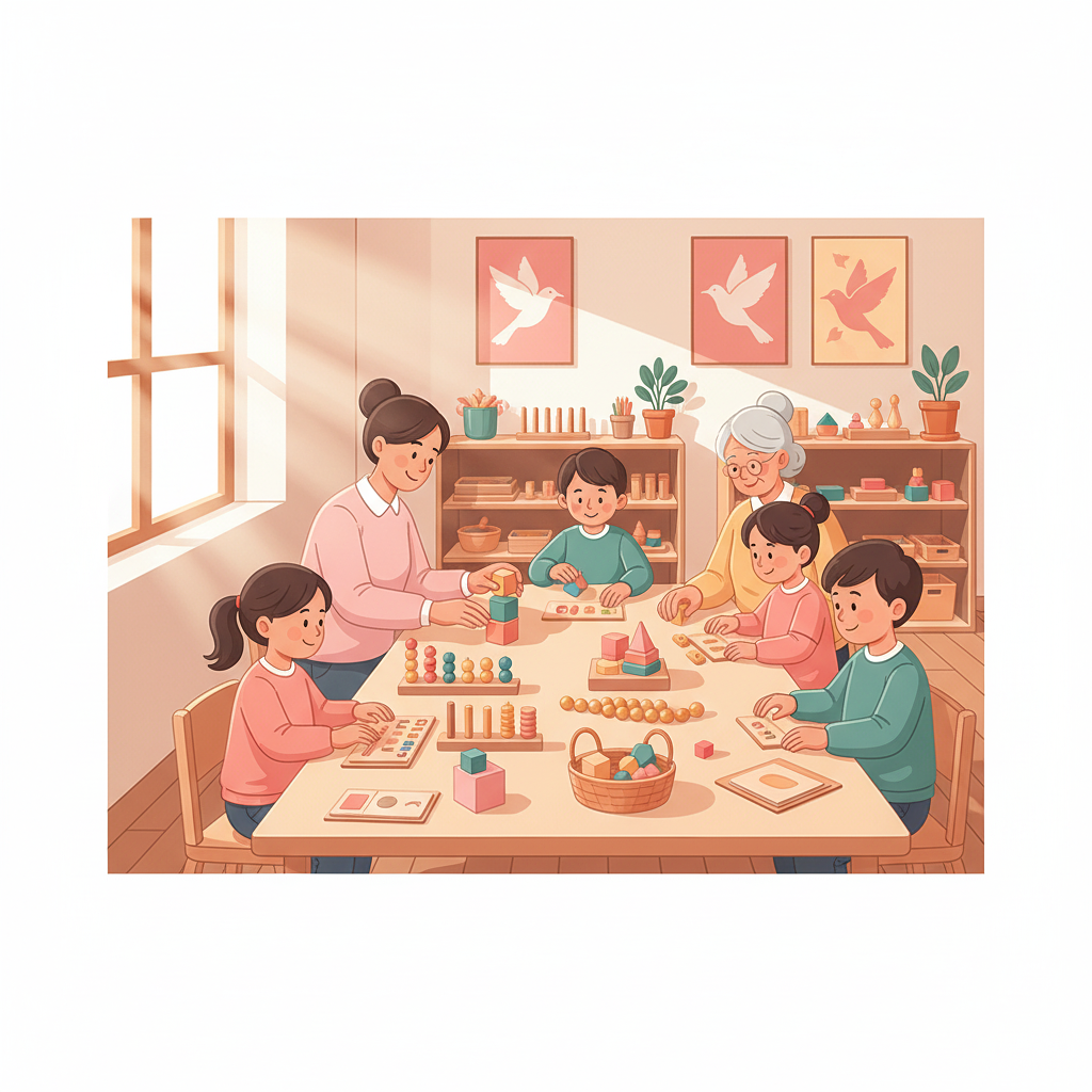 Atelier Montessori pour tous les âges (3 à 100 ans)