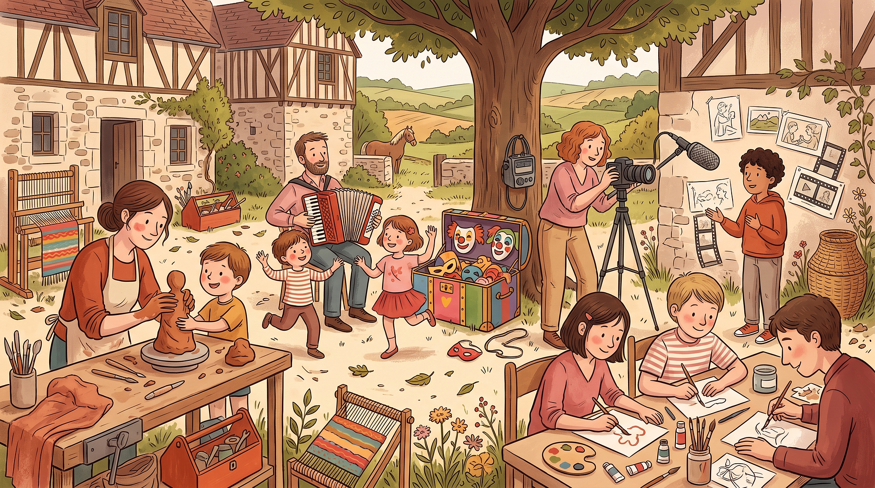 Arts et Liens : Ateliers Rencontres