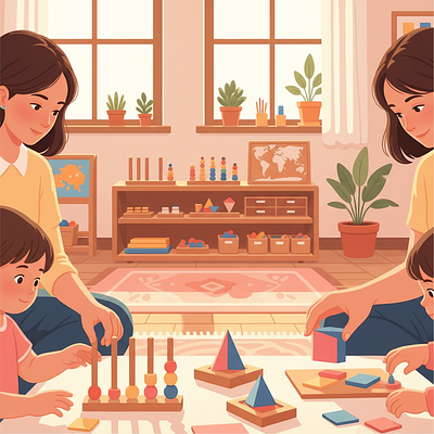 Atelier Montessori pour tous les âges (3 à 100 ans)