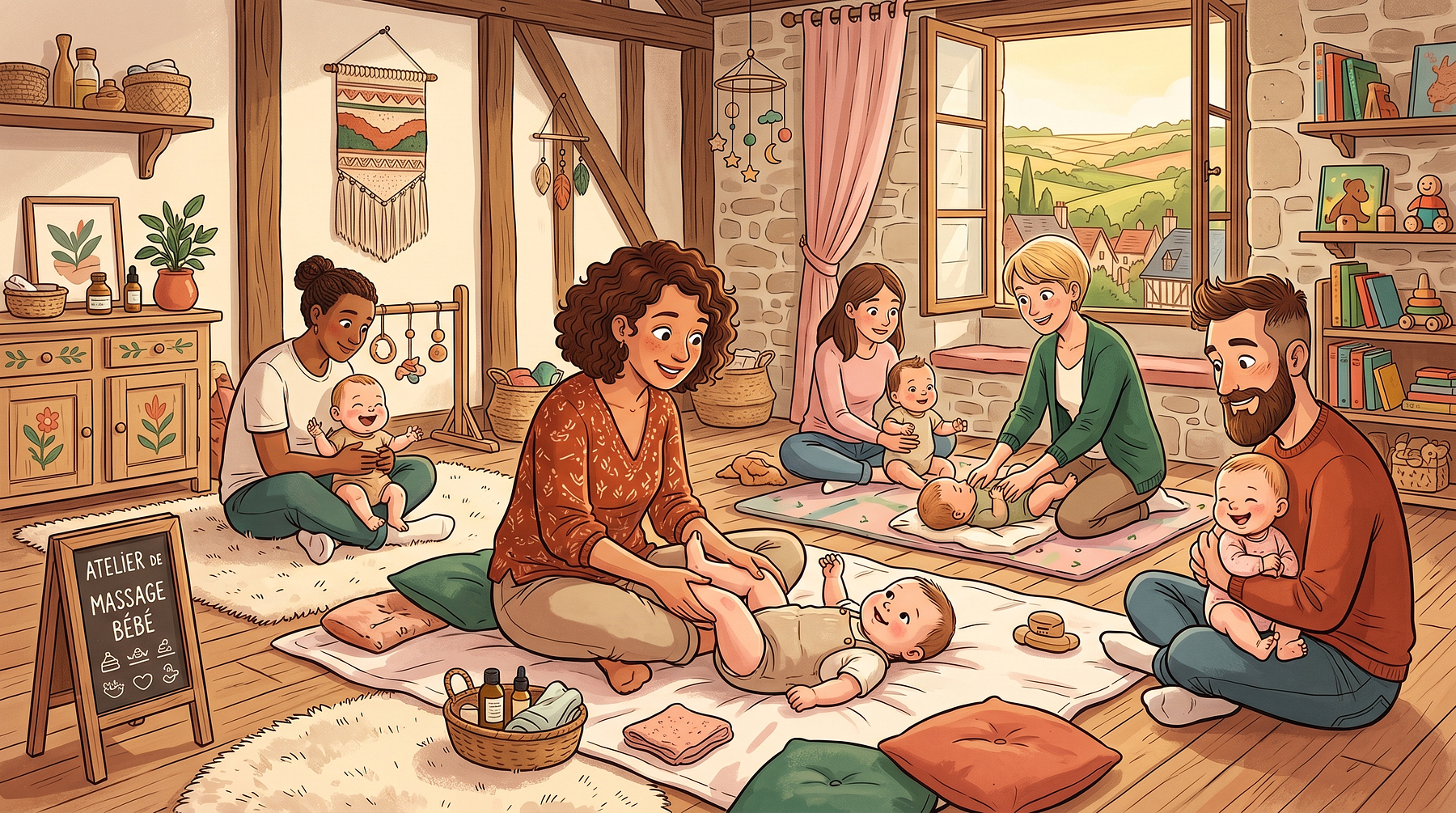Atelier de Massage Bébé