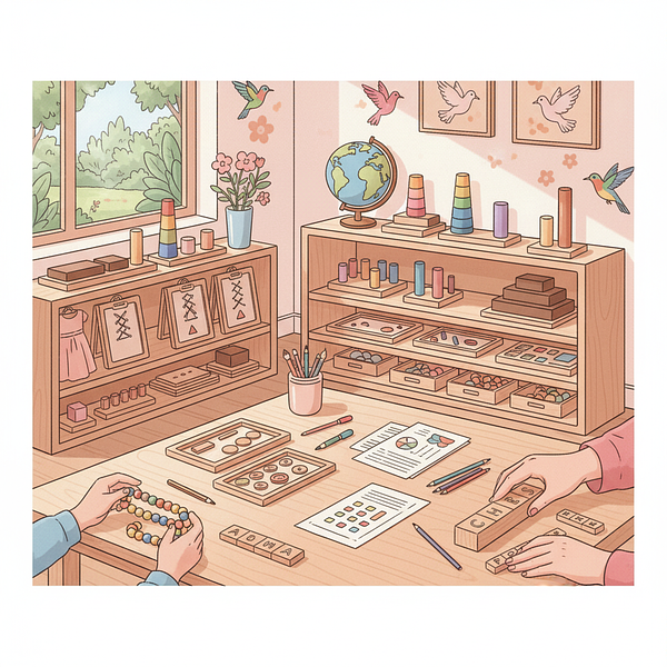 Atelier Montessori pour tous les âges (3 à 100 ans)