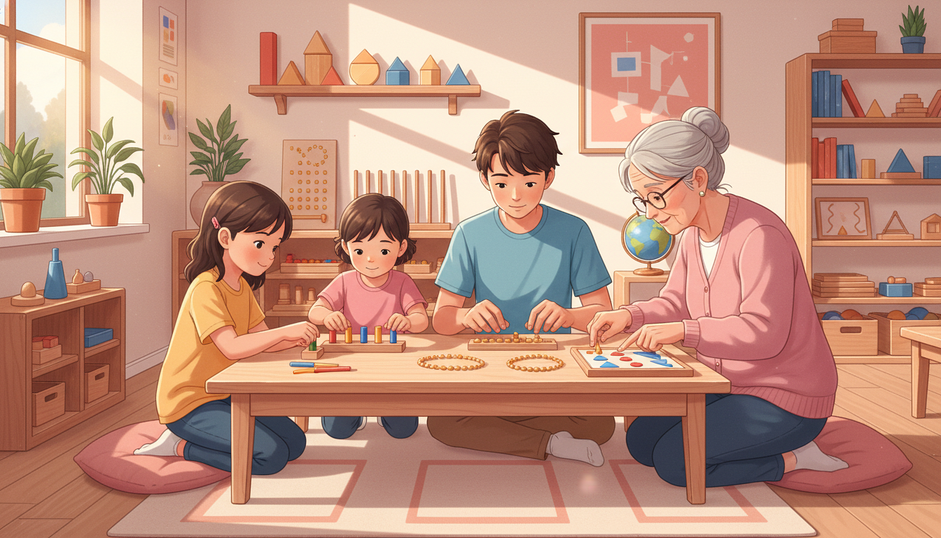 Atelier Montessori pour tous les âges (3 à 100 ans)