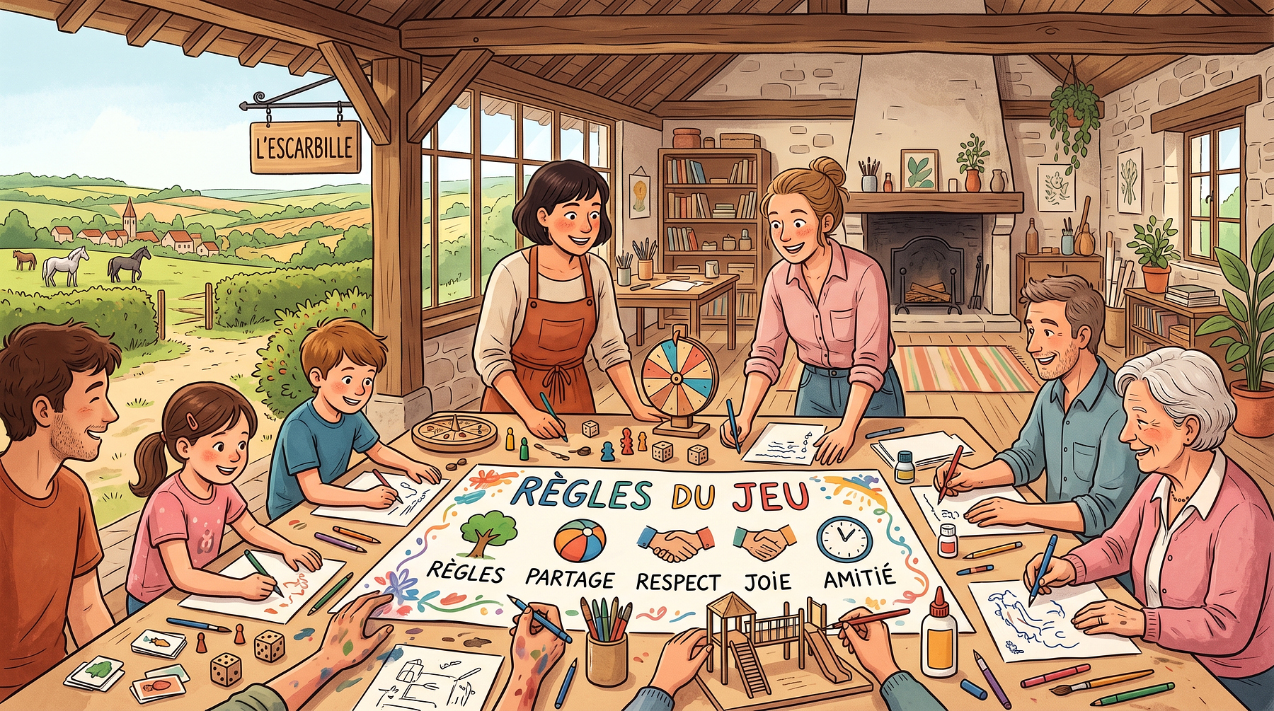 Atelier de création des Règles de jeux