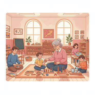 Atelier Montessori pour tous les âges (3 à 100 ans)