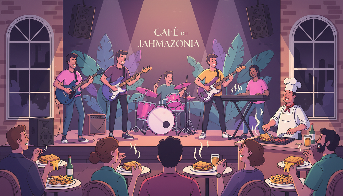 Concert de Jahmazonia et soirée Grilled Cheese