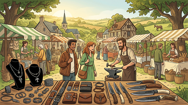 Marché artisanal - Perche en Rock