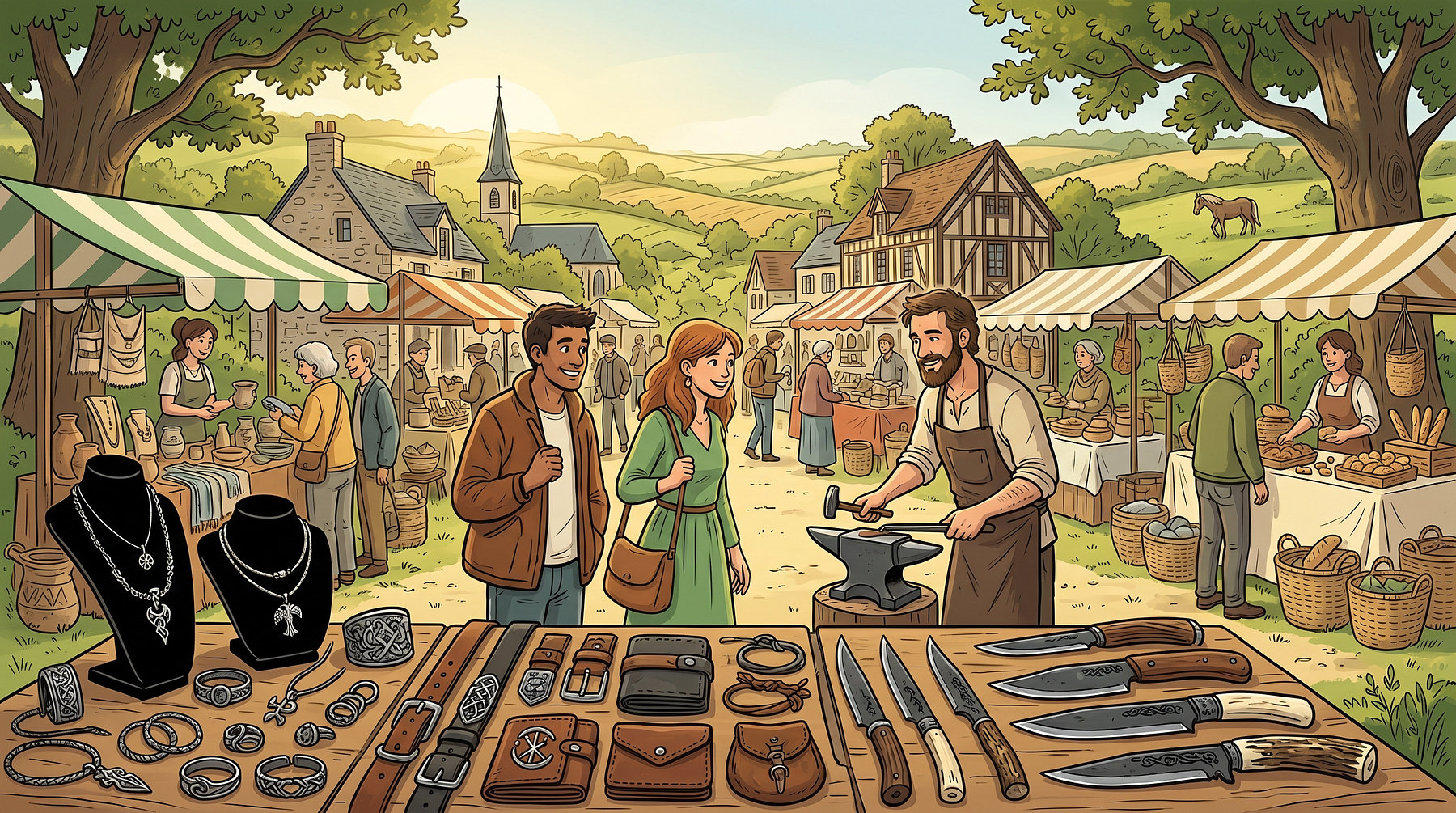 Marché artisanal - Perche en Rock