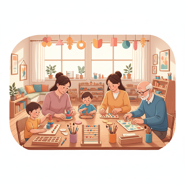 Atelier Montessori pour tous les âges (3 à 100 ans)