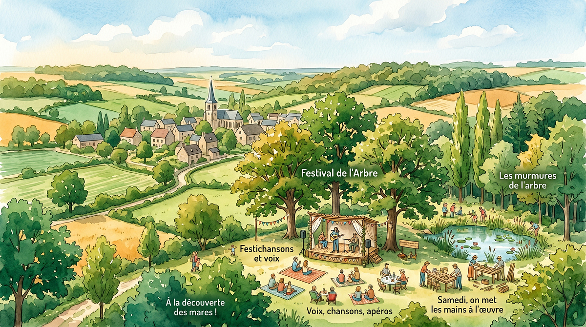 Festival de l'Arbre, Festichansons et voix à Nogent