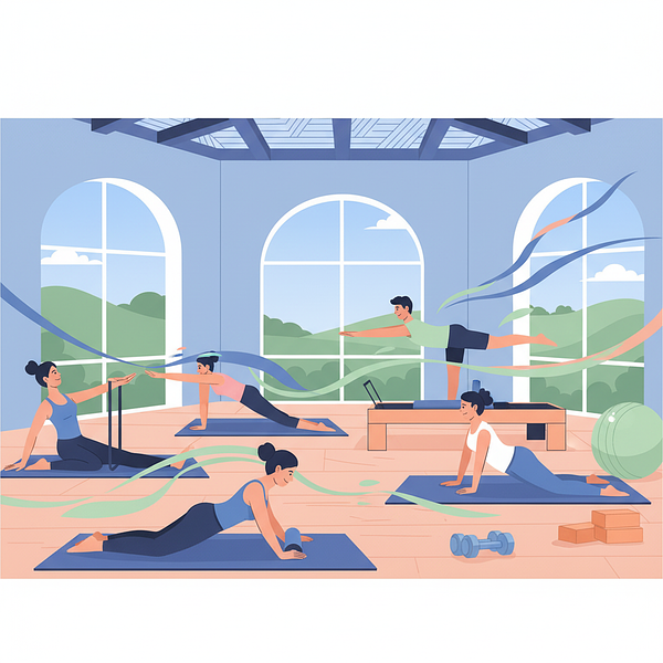 Séances de Pilates à La Passerelle