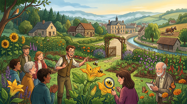 La vie sexuelle des plantes au potager