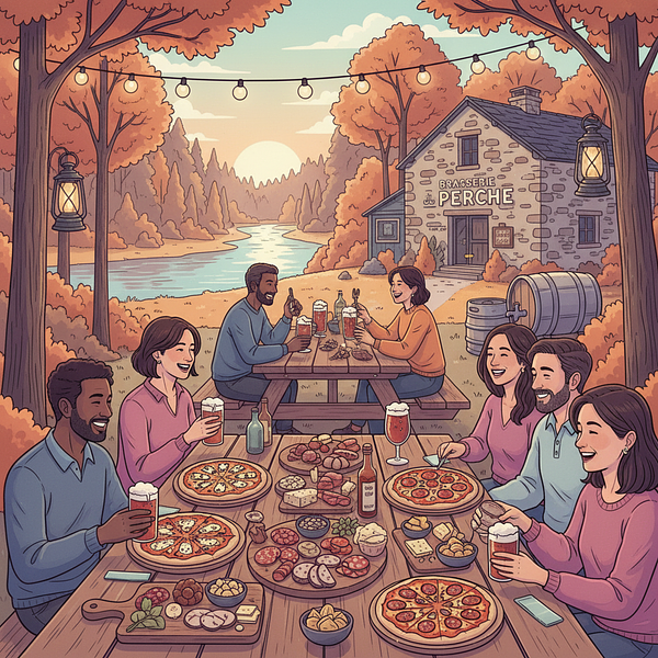 Automne à la Brasserie du Perche : Pizzas, planches et nouvelle bière rousse