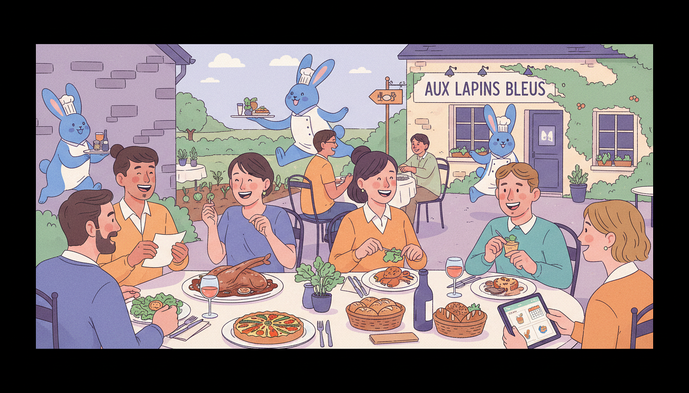 Formule Midi aux Lapins Bleus