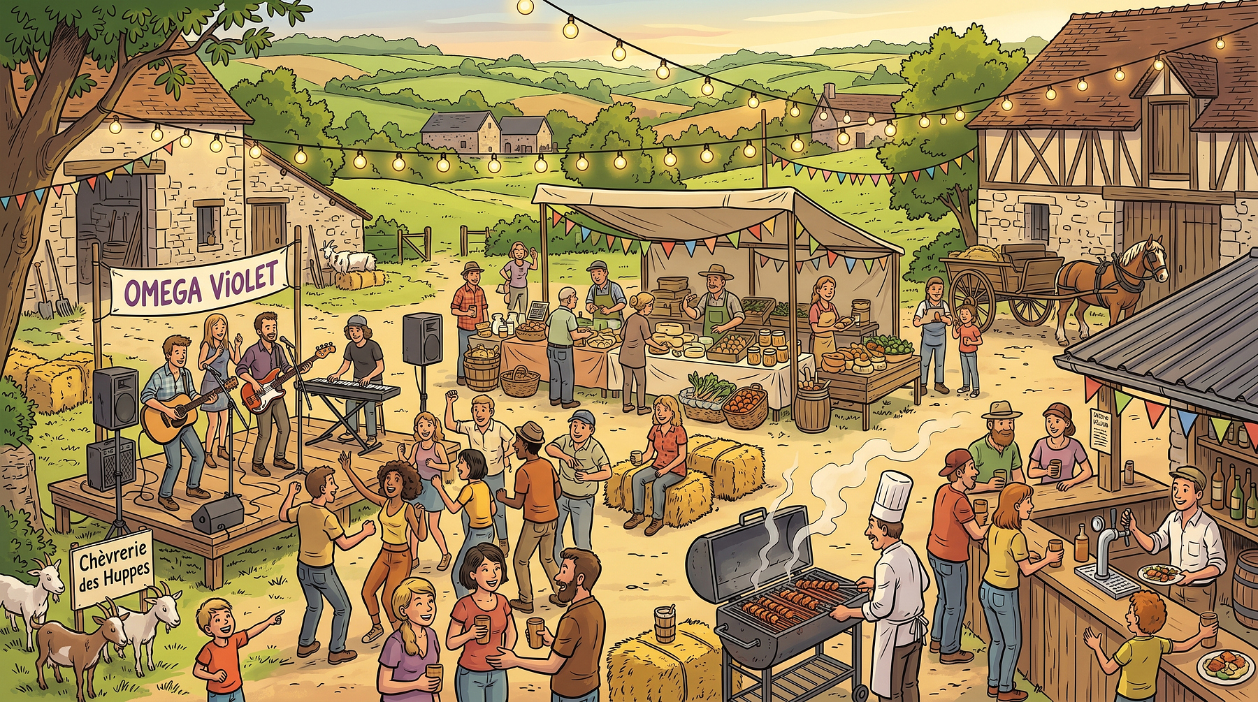 Un soir à la ferme