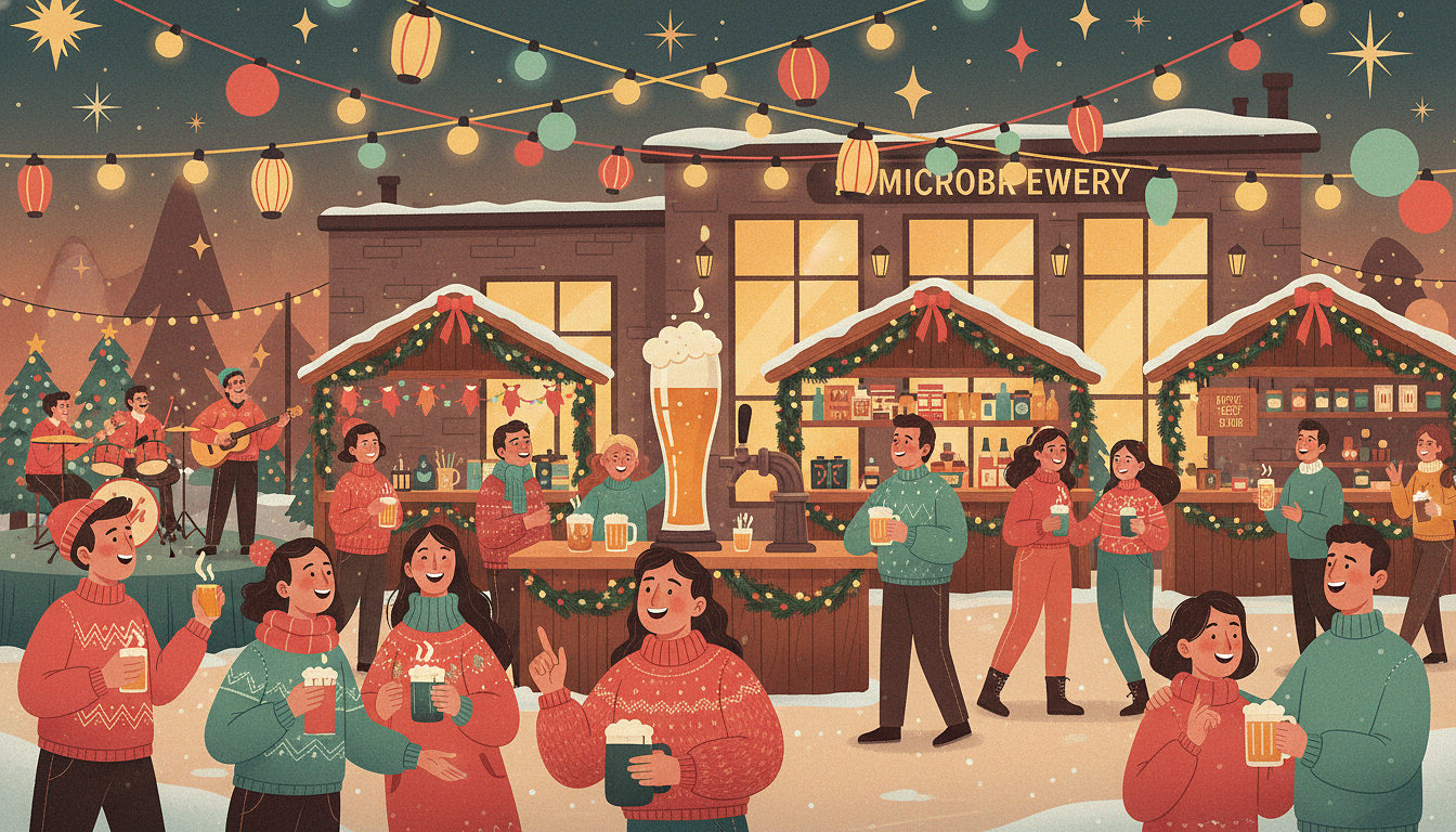 Soirée de Noël à La Baz : Lancement de la bière d'hiver "Ca t'en BAZ un coing !", concert de Schmaltibeck et dégustation Santa'Baz