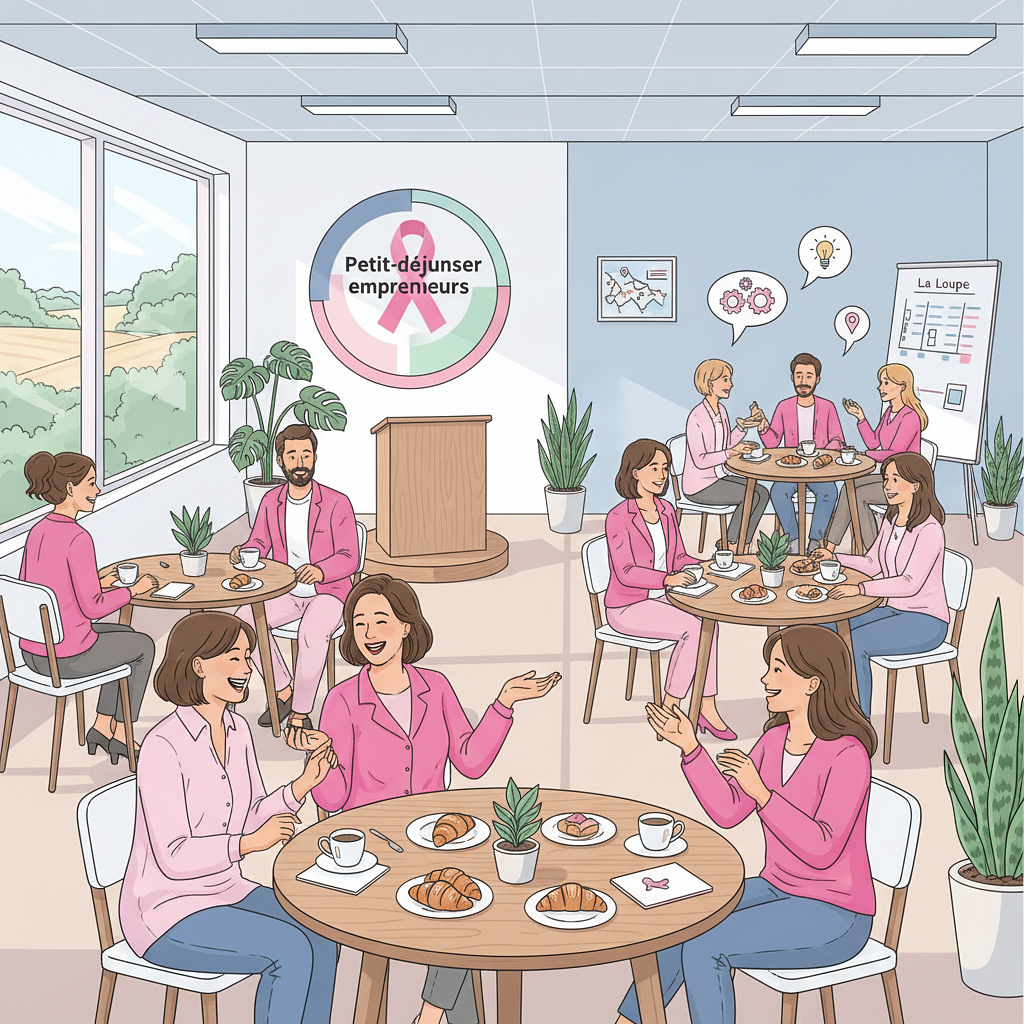 Petit-déjeuner entrepreneurs - Édition spéciale Octobre Rose