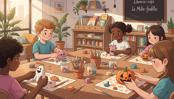 Atelier modelage pour enfants : Création de figurines d'Halloween