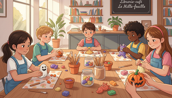 Atelier modelage pour enfants : Création de figurines d'Halloween