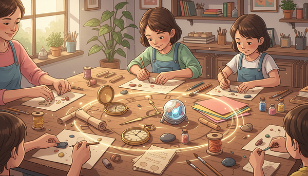 Jeu autour des vieux objets