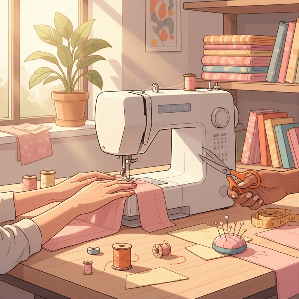 Prise en main de ta machine à coudre