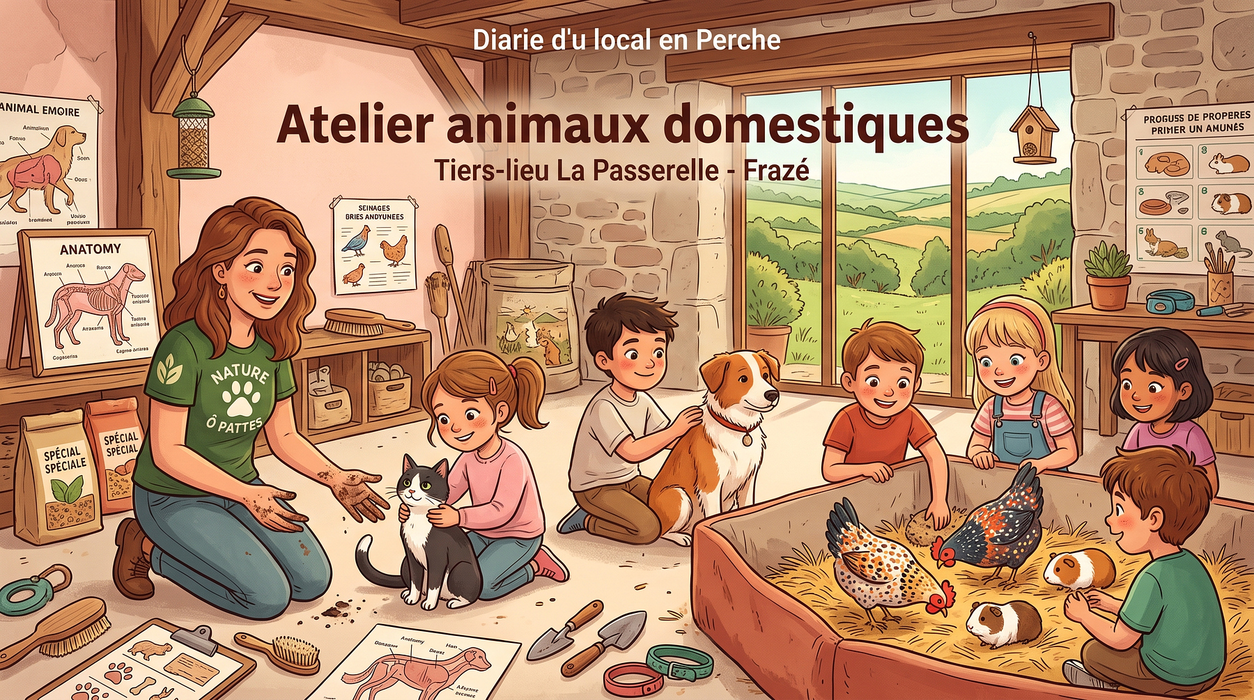 Atelier animaux domestiques