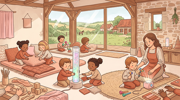 Atelier Snoezelen pour enfants