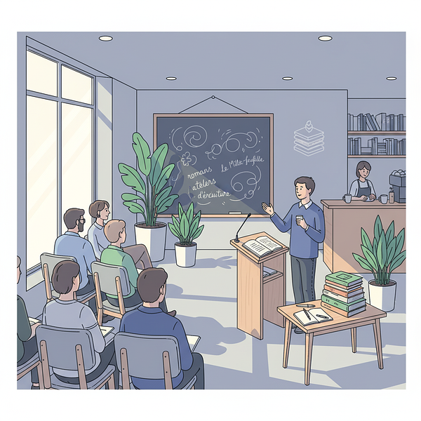 Lecture & dédicace de Laurent Kiefer