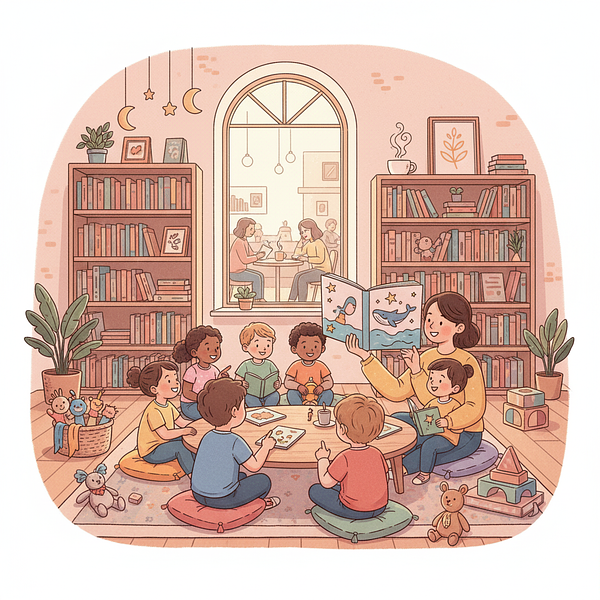 Lectures 

& comptines pour les 0-6 ans