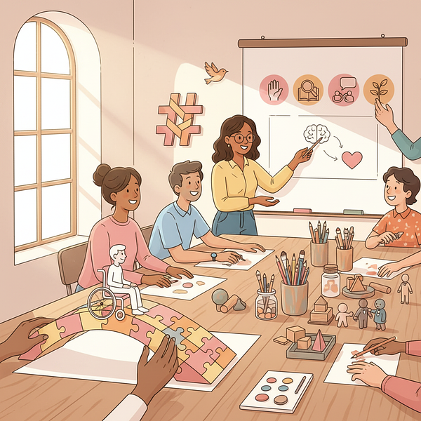 Atelier de sensibilisation au handicap avec Anne-Sophie Guittet