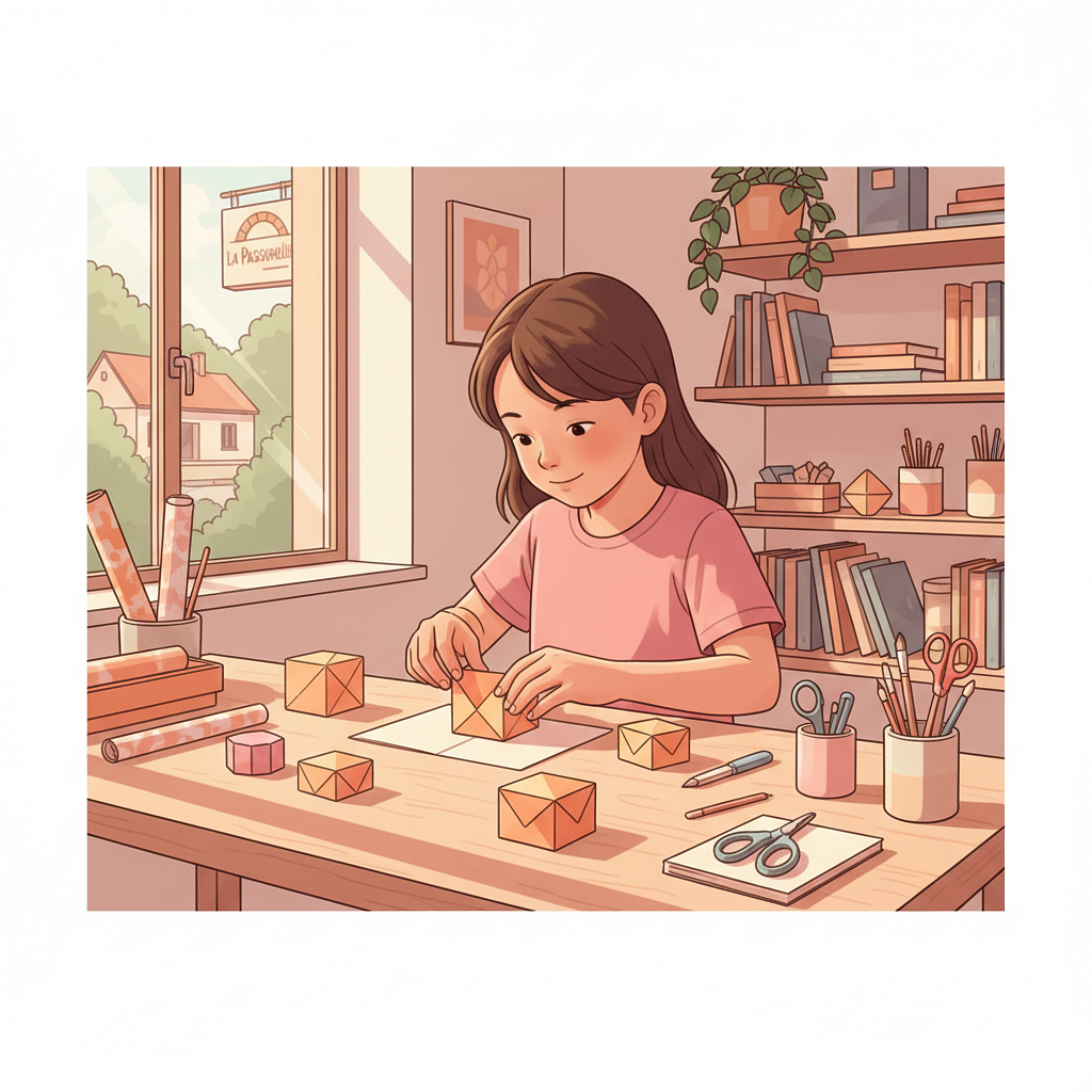 Atelier Origami à La Passerelle : Créez votre propre boîte