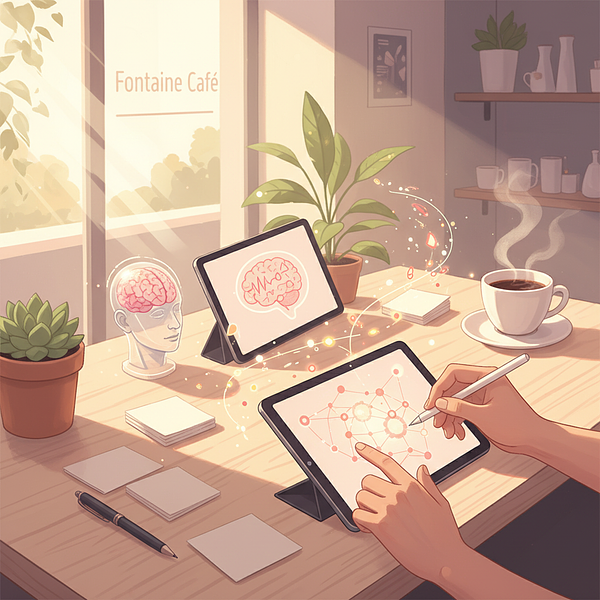 Atelier numérique sur l'Intelligence Artificielle au Fontaine Café