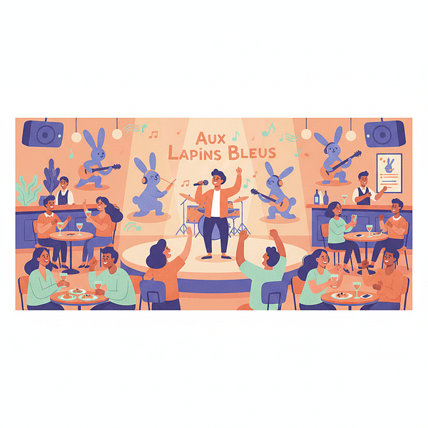 Soirée Karaoké Aux Lapins Bleus