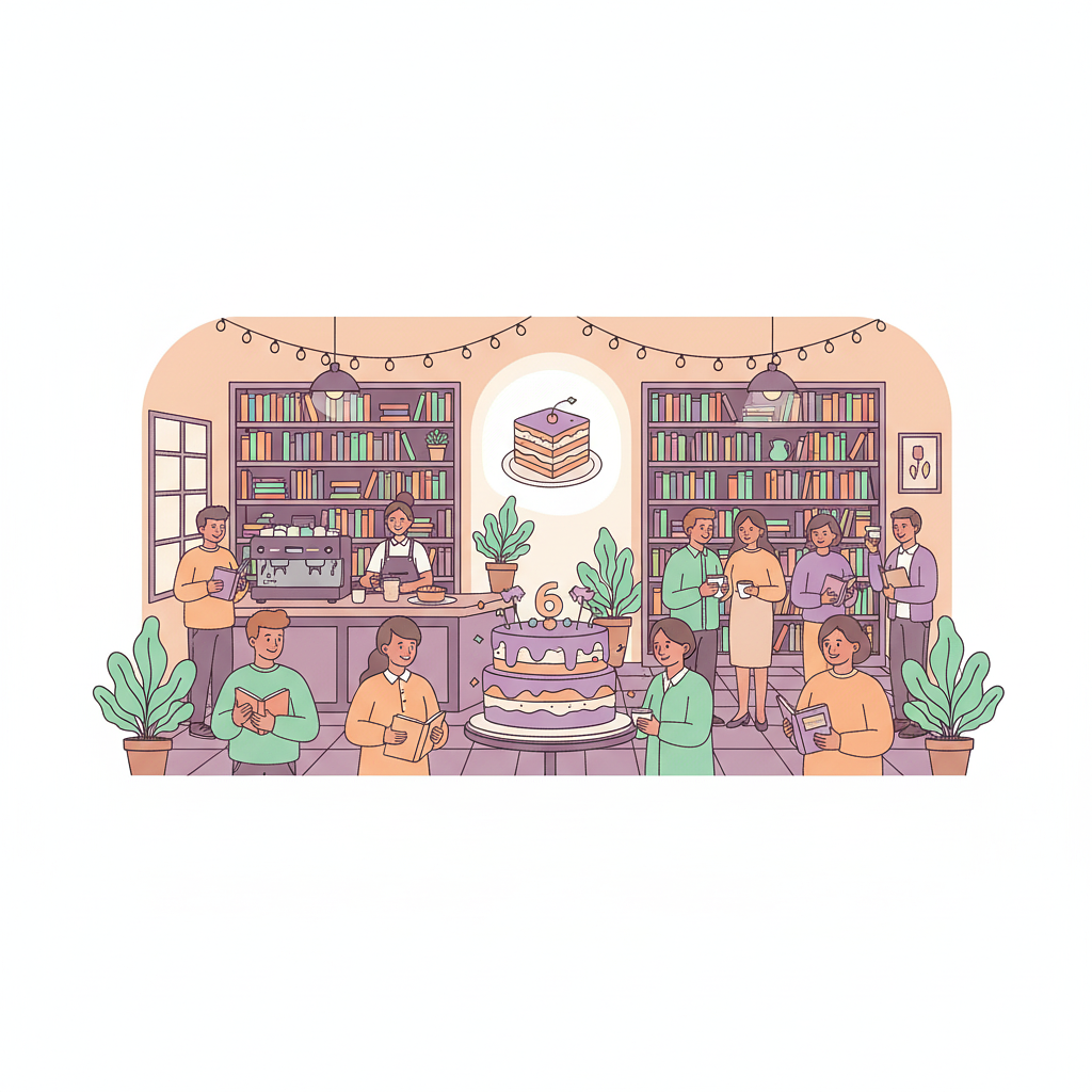 Votre librairie Le Mille-feuille fête ses 6 mois