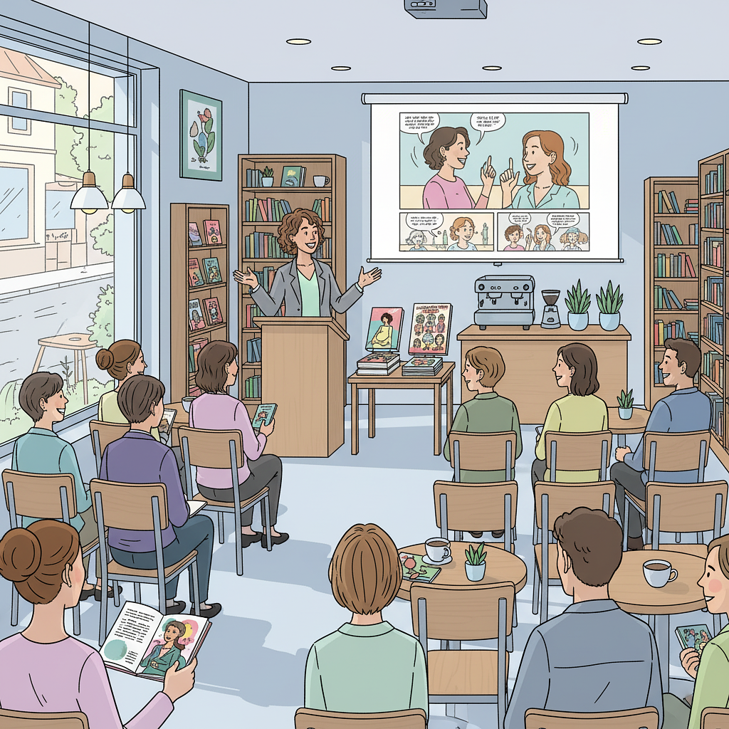 Rencontre et dédicace avec Marie Dubois, autrice de BD