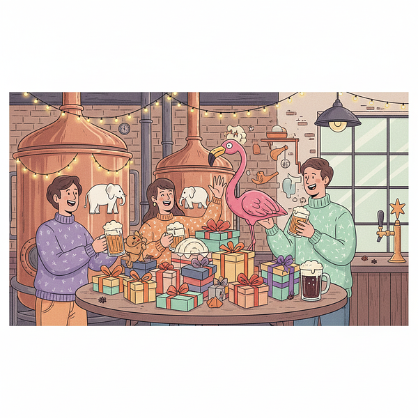 White Elephant Party à la Brasserie du Perche