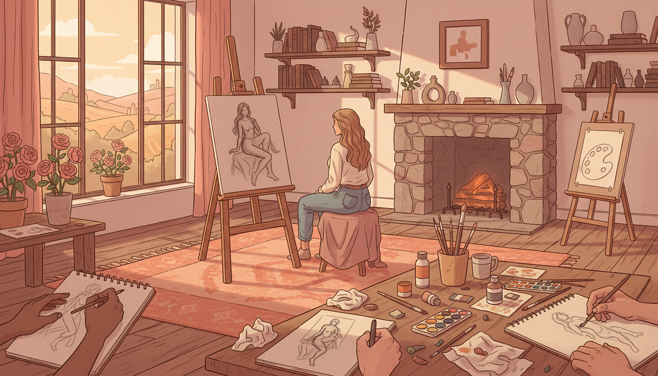 Atelier dessin "modèle vivant"