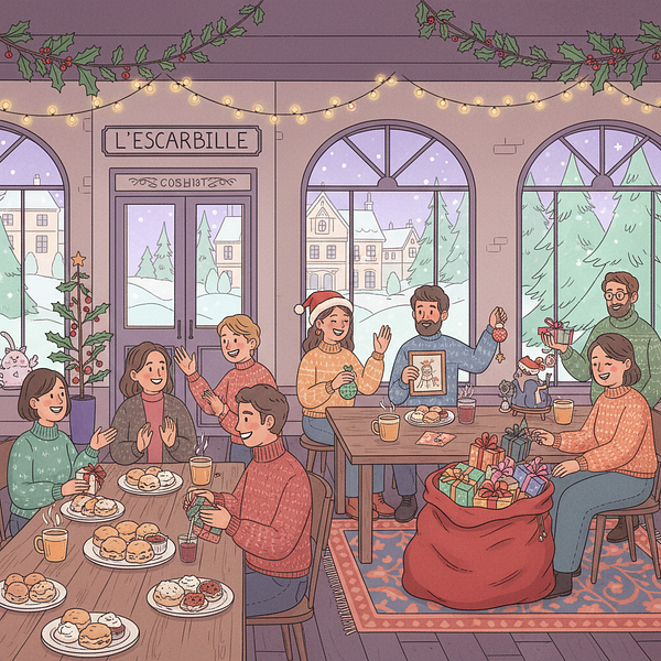 English Christmas & Père-Noël mystère