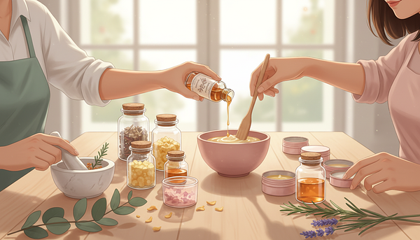 Atelier fabrication "baume d'hiver"