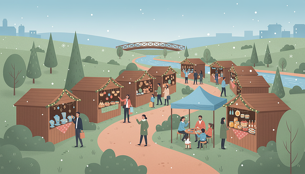 Marché de Noël de Frazé à La Passerelle