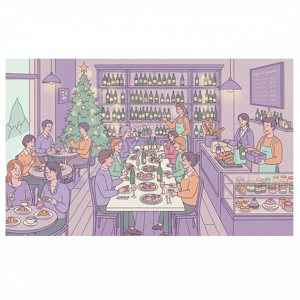 Horaires Spéciaux Vacances de Noël au Café du Commerce - 20 Décembre