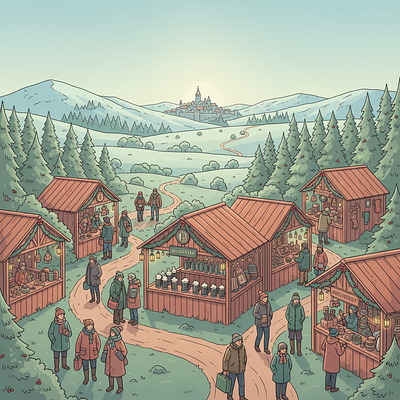 Marché de Noël Nogent le Rotrou et Val au Perche