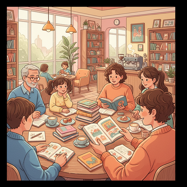 Réunion du club "Passe ton livre"