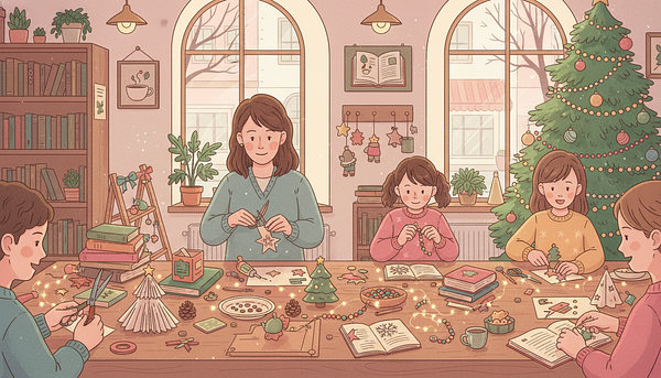 Atelier de fabrication et pose de décorations de Noël