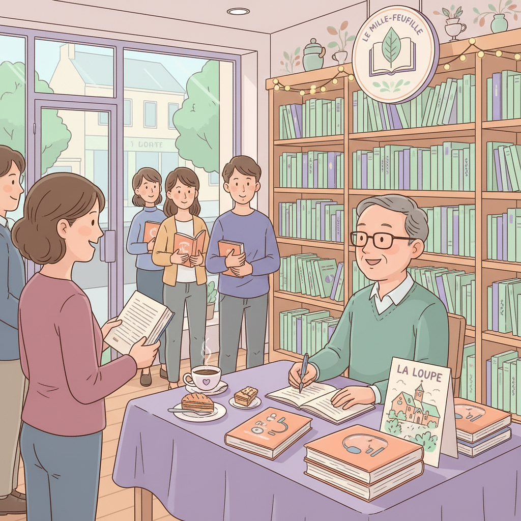 Dédicace de "Parfait ou presque..." par Didier Leplat