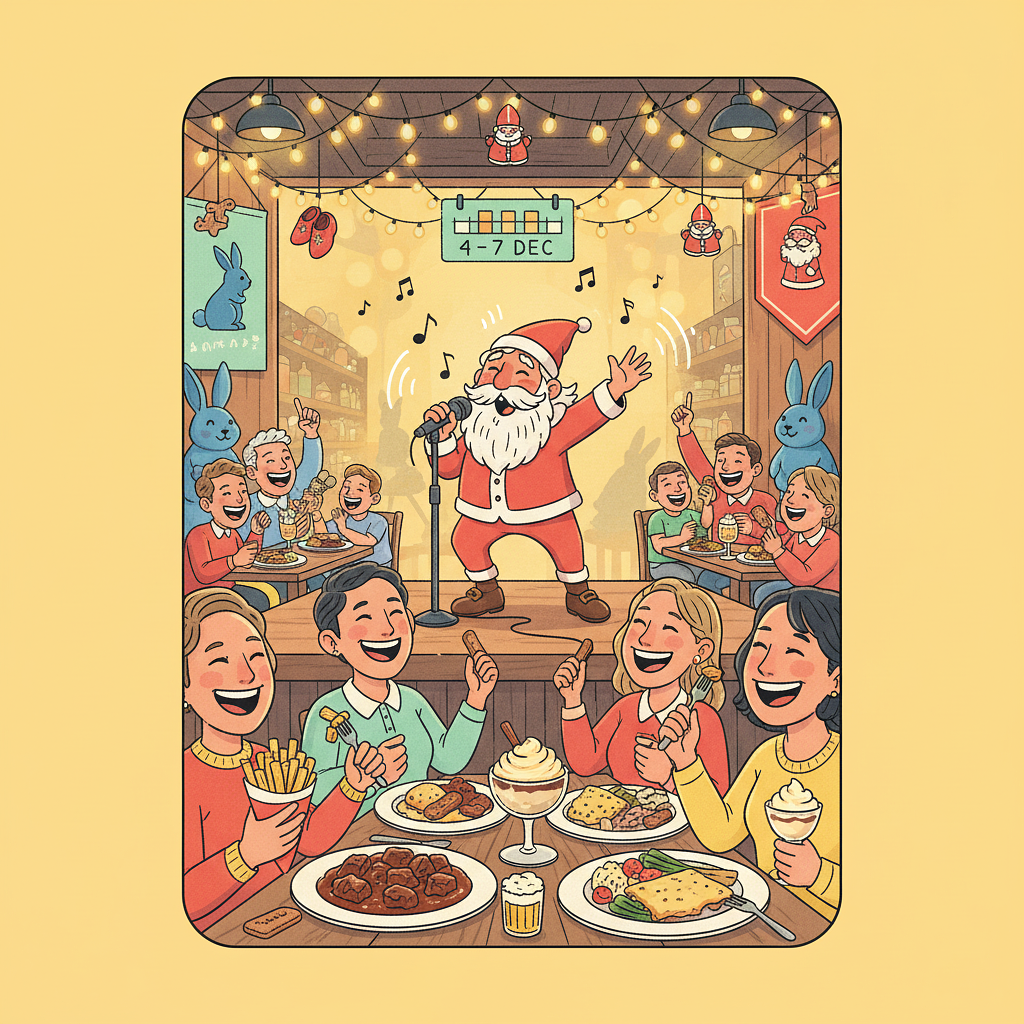 Soirée Karaoké et Menu Spécial Saint-Nicolas Belge