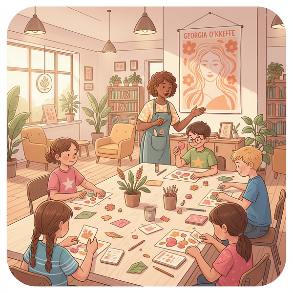 Atelier collage et écriture poétique (Haïku) pour enfants