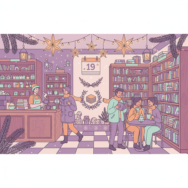 Horaires spéciaux de Noël à la Librairie Le Mille-feuille - Vendredi 19 Décembre